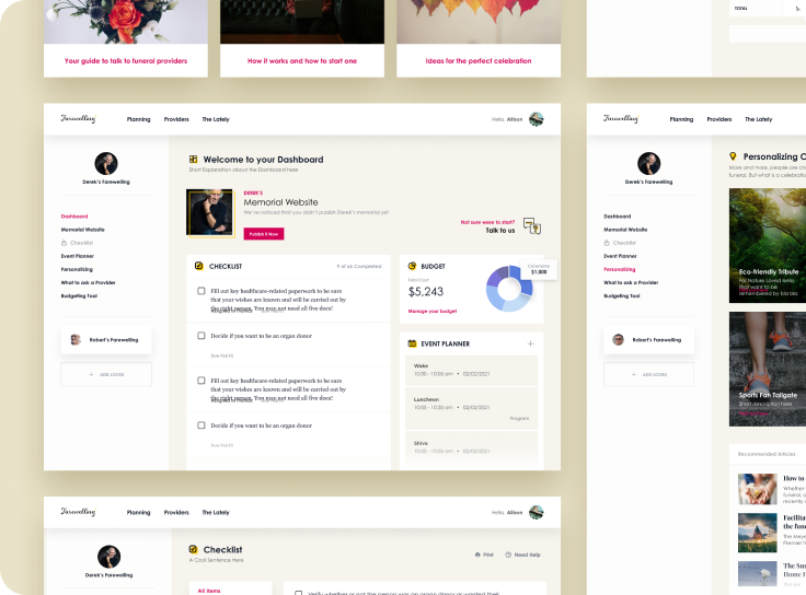 A business owner working on a laptop